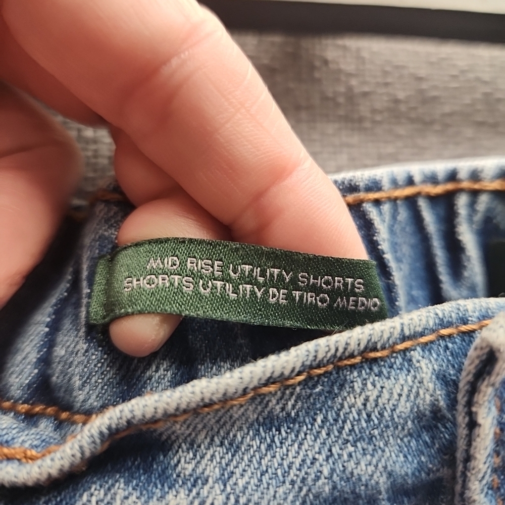 Wild Fable Light Blue Jean Shorts - Picture 4 of 4